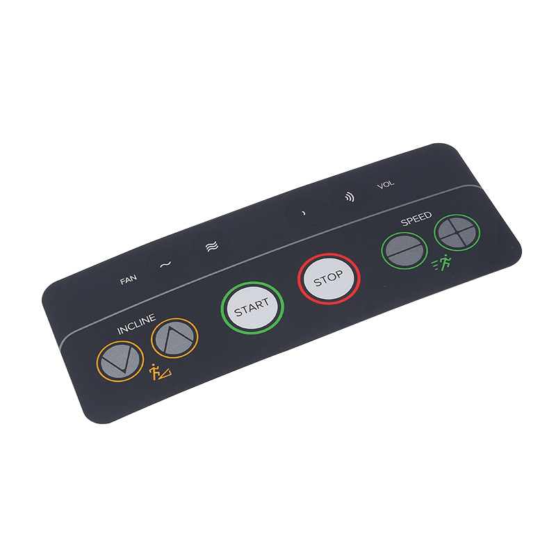 screen-printed-treadmill-membrane-switch-overlay